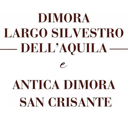 Dimora Largo Silvestro Dell'Aquila- Centro Storico别墅 外观 照片