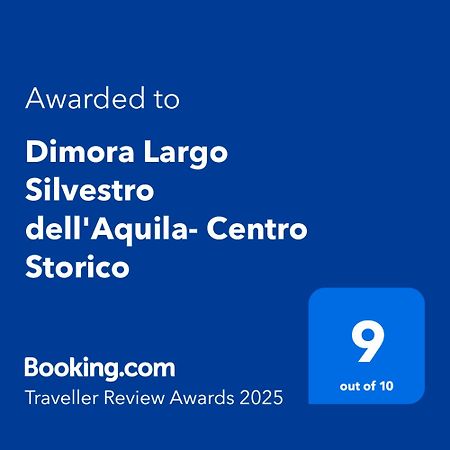 Dimora Largo Silvestro Dell'Aquila- Centro Storico别墅 外观 照片